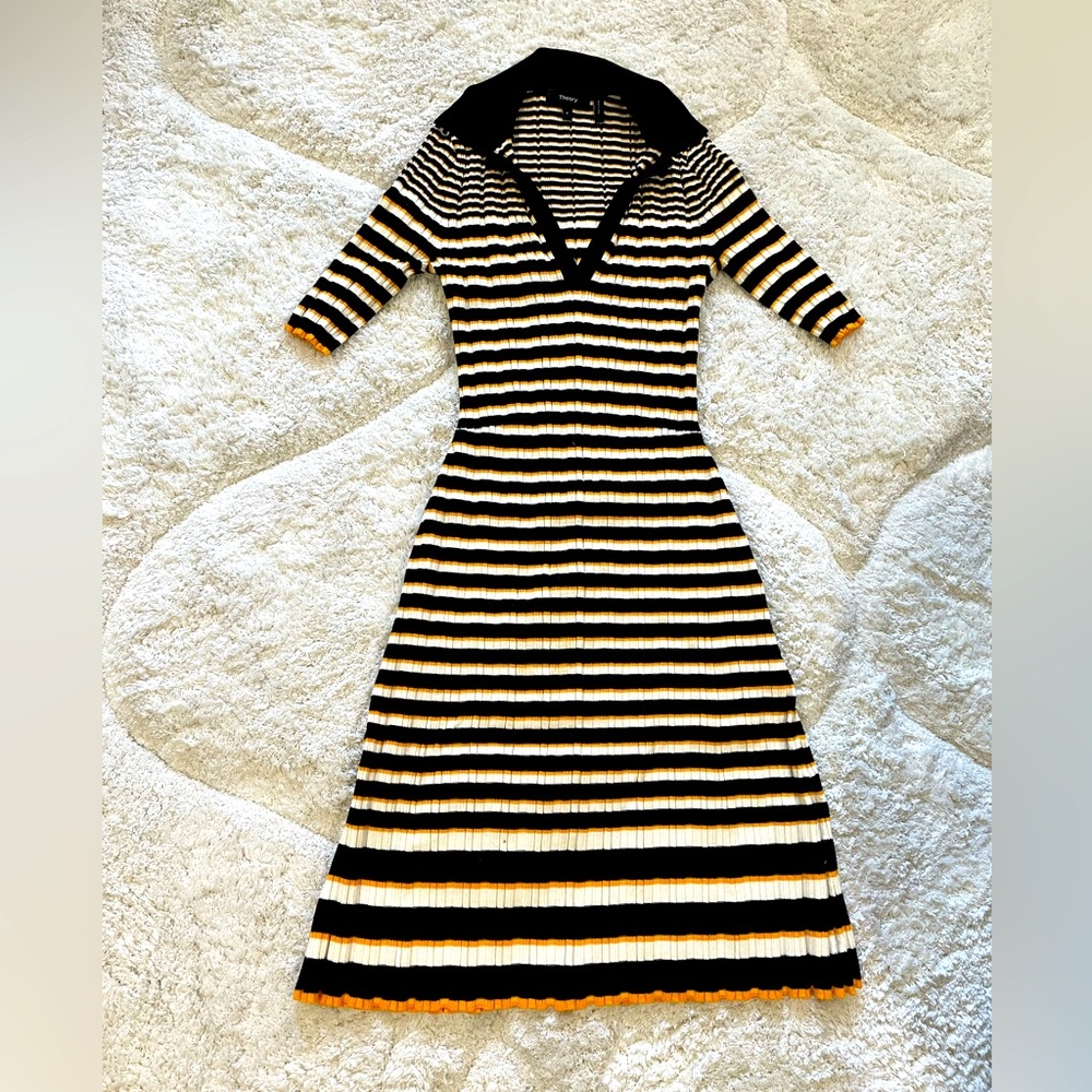 Theory Midi Autumn Dress